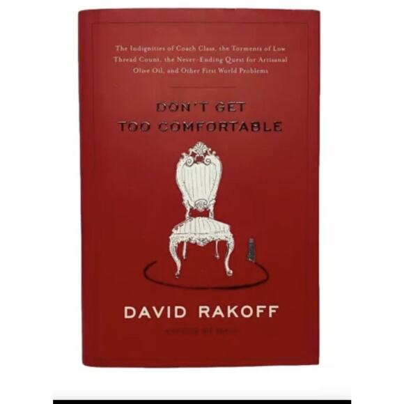 David Rakoff : Don't Get Too Comfortable 1st Edition 2005 Doubleday Humor - Picture 10 of 10